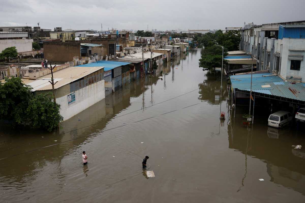 India monsoon sweeps north but brings less rain than usual