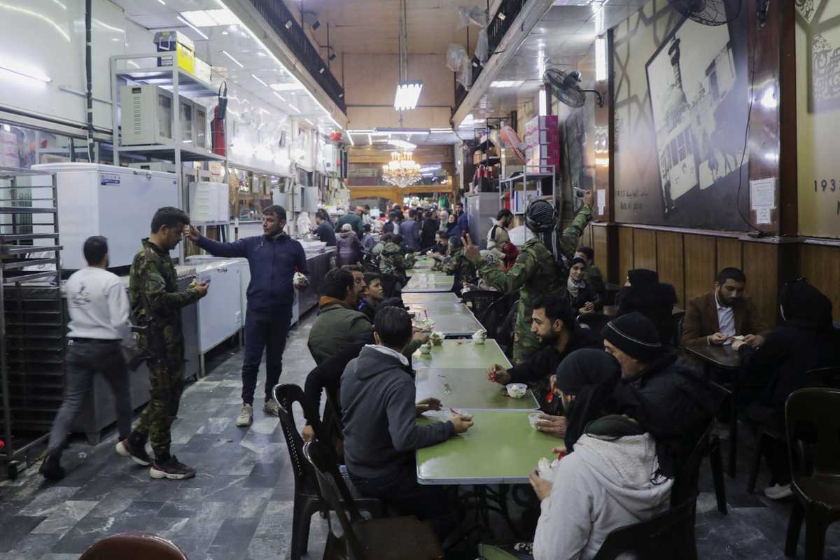 Syrians taste freedom at the famous Damascus ice cream parlor