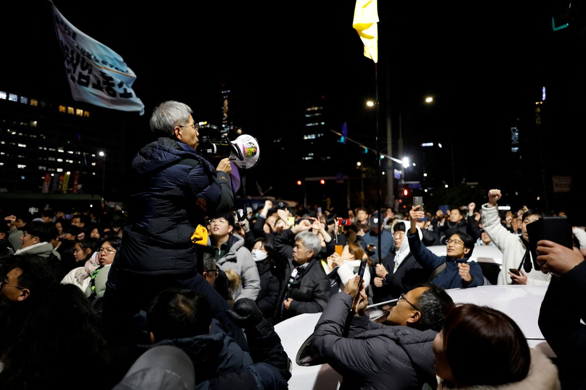 South Korea parliament rejects president's martial law declaration