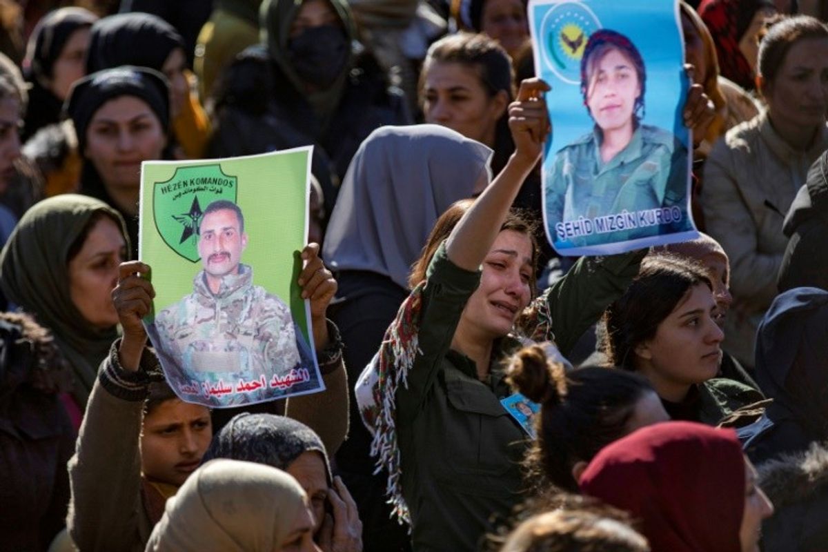 Syria monitor says fighting between pro-Turkey, Kurdish forces kills 101