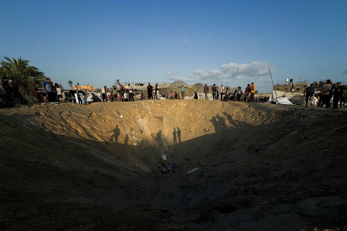 Israel strikes tent camp in Gaza safe zone, dozens reported killed