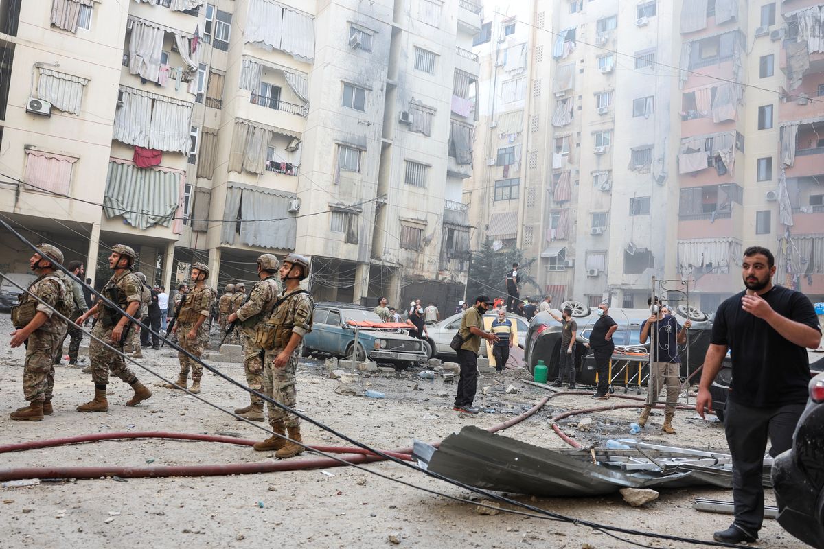 Top Hezbollah commander among 12 killed in Israeli strike on Beirut