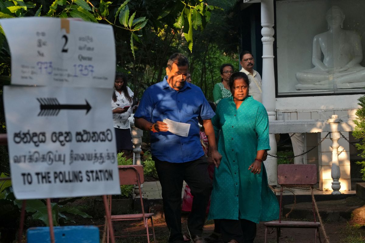 Sri Lanka votes for new parliament as economic recovery hangs in balance