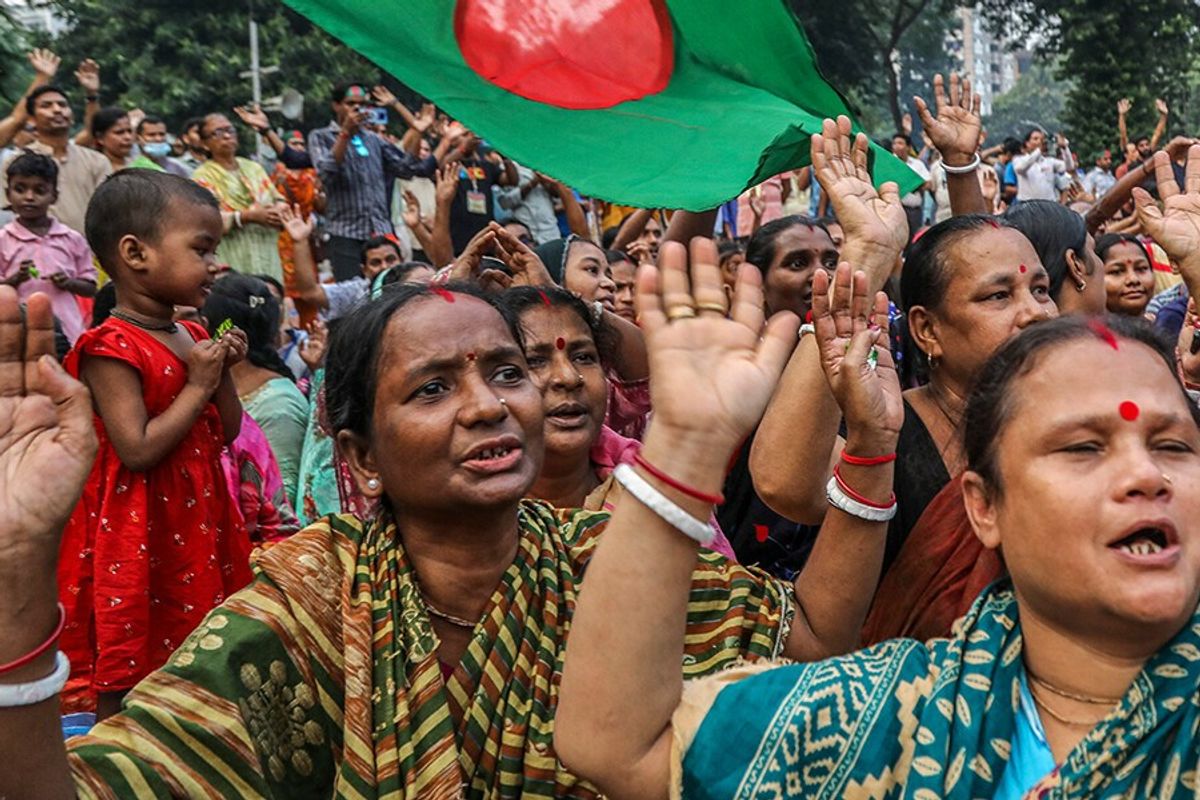 Bangladesh rally accuses govt of failing to protect Hindus, minorities