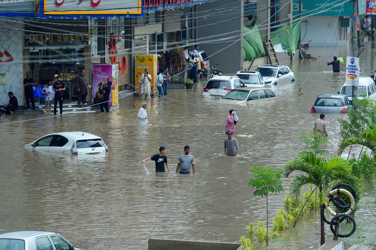 Karachi rain death toll hits nine as warning of further torrential downpours issued