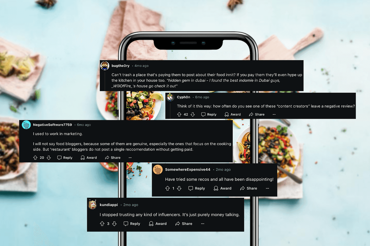 Best Instagram accounts to follow for honest food reviews in Dubai