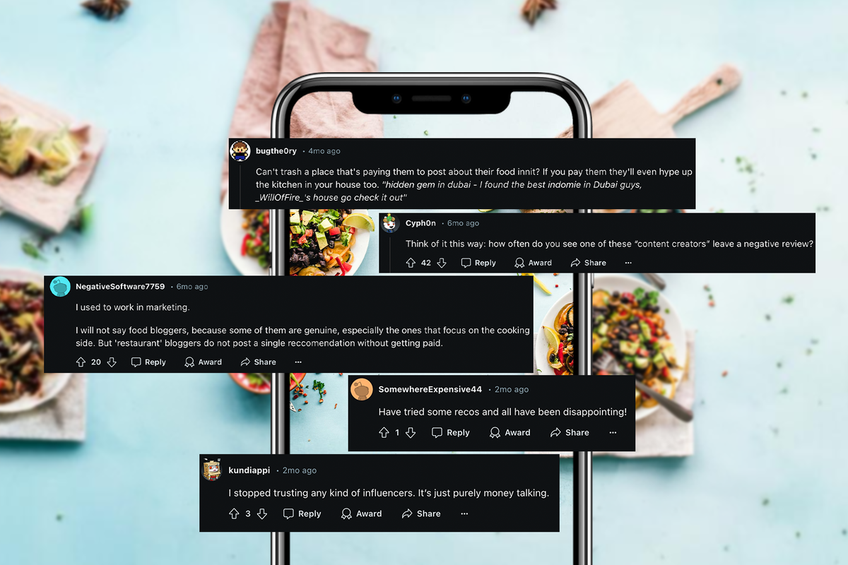 Best Instagram accounts to follow for honest food reviews in Dubai