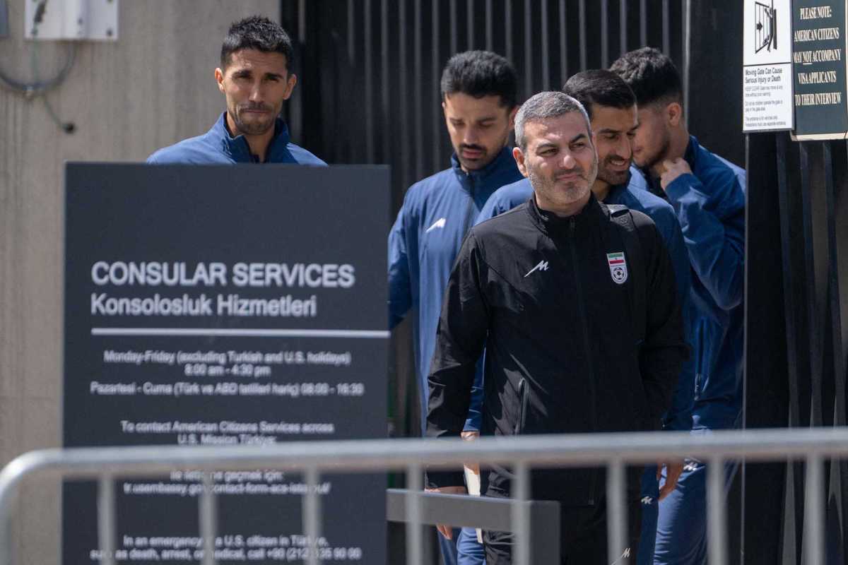 Iran World Cup squad heads to Mexico as US visa row erupts