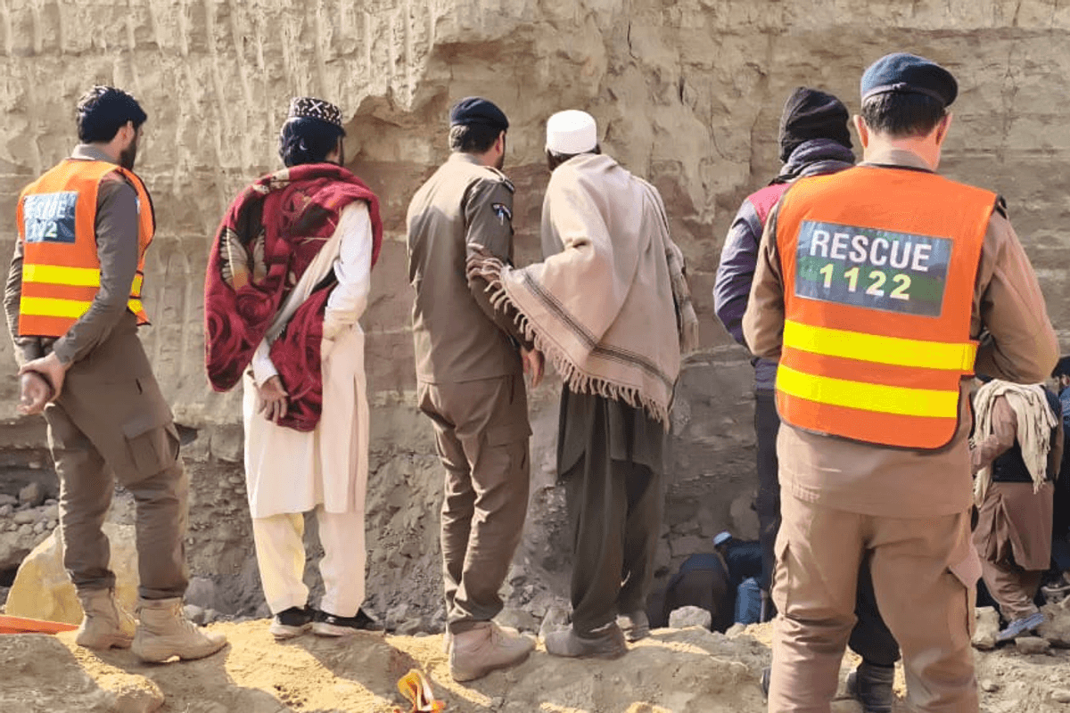 Seven killed as hillside collapses in northwest Pakistan