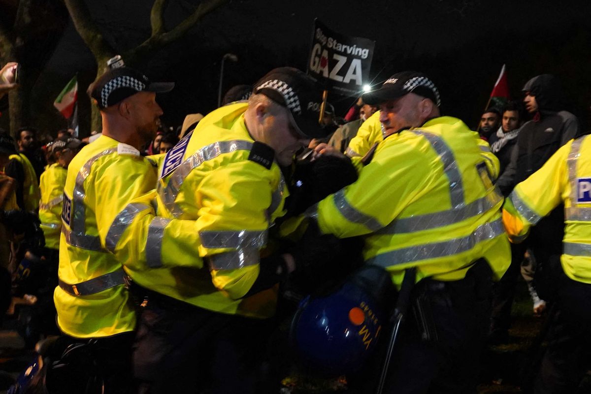 Eleven arrested amid protests ahead of Villa's game against Israel's Maccabi