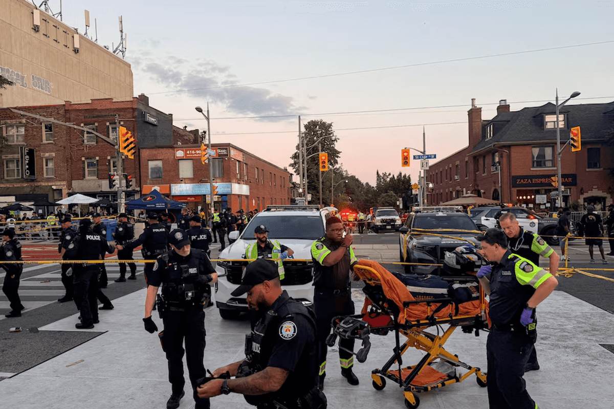 2 dead, several hurt in Toronto shooting as attacker remains at large