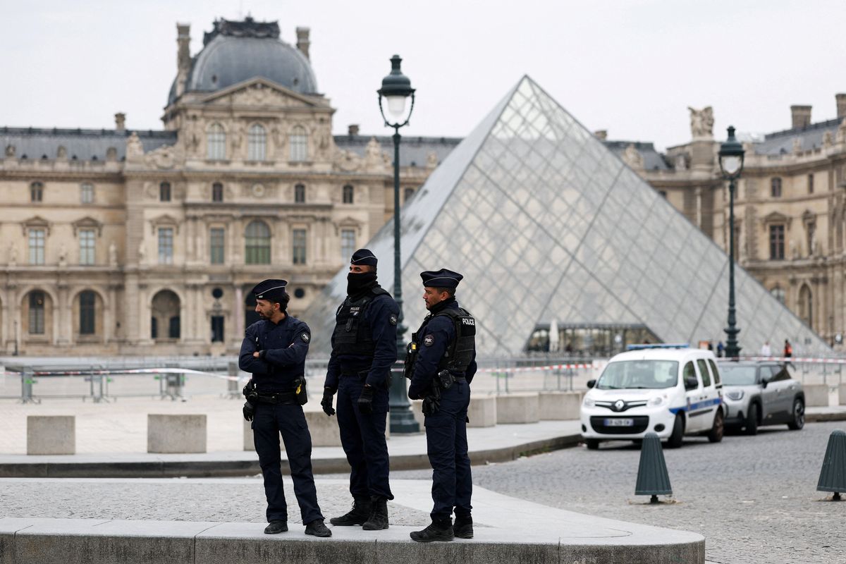 Thieves rob priceless jewels from Paris' Louvre in brazen heist