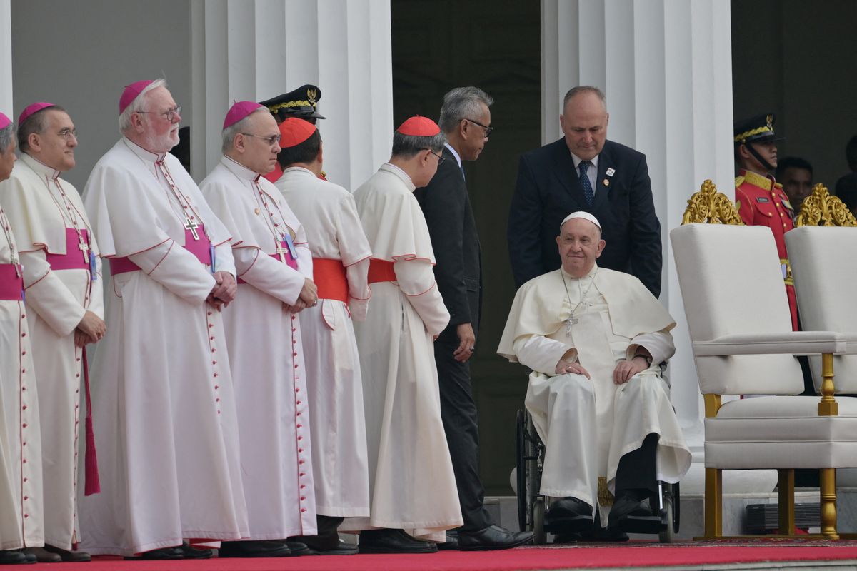 Pope Francis arrives in Muslim-majority Indonesia to start Asia-Pacific tour