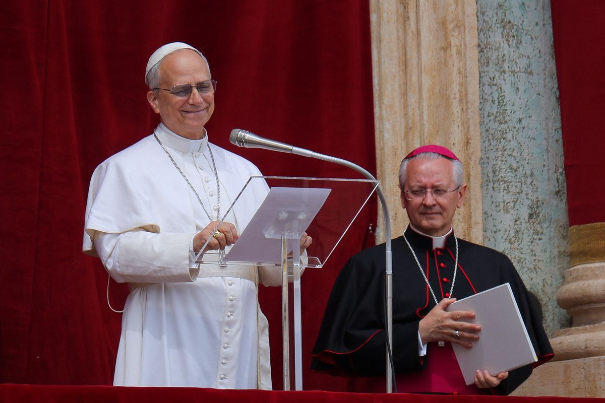 Pope Leo XIV appeals for 'no more war' in first Sunday message