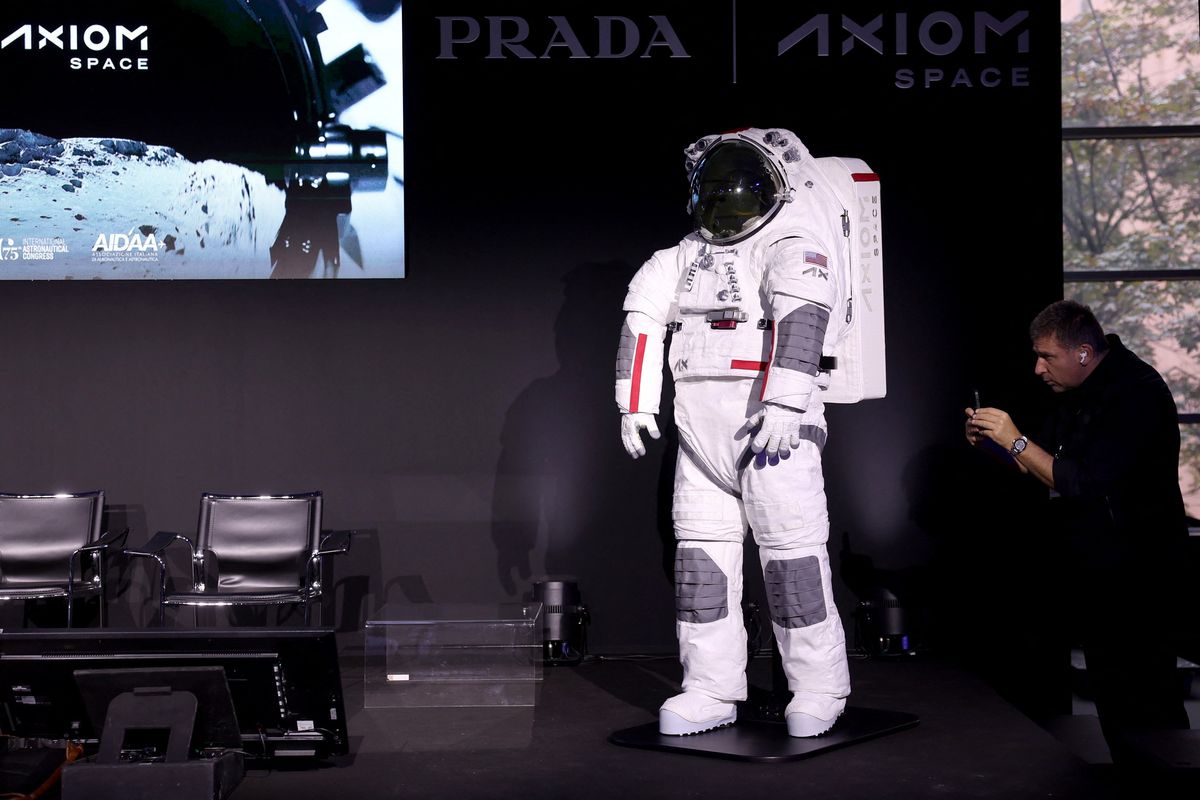 Prada and Axiom Space shoot for the moon with new spacesuit