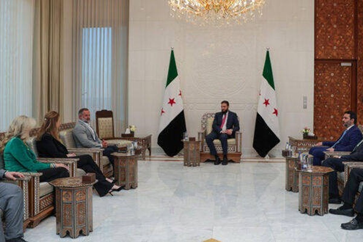 Syria leader hosts Republican US congressman in Damascus