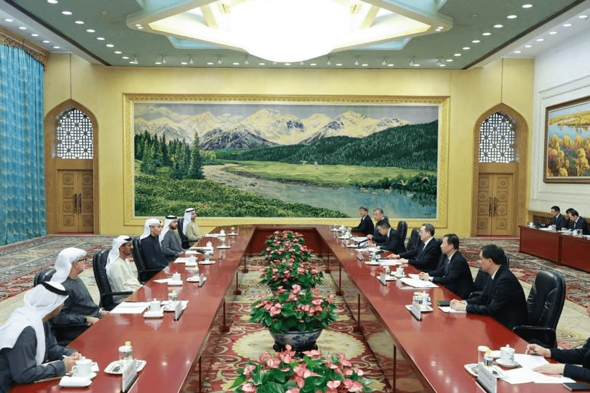 UAE president writes letter to China seeking deeper ties
