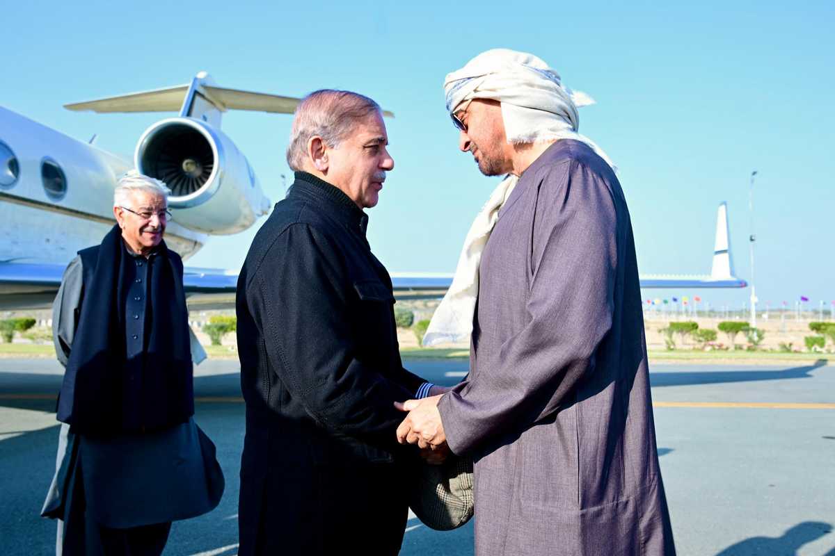 UAE leader praises Pakistan's economic recovery in talks with PM Shehbaz