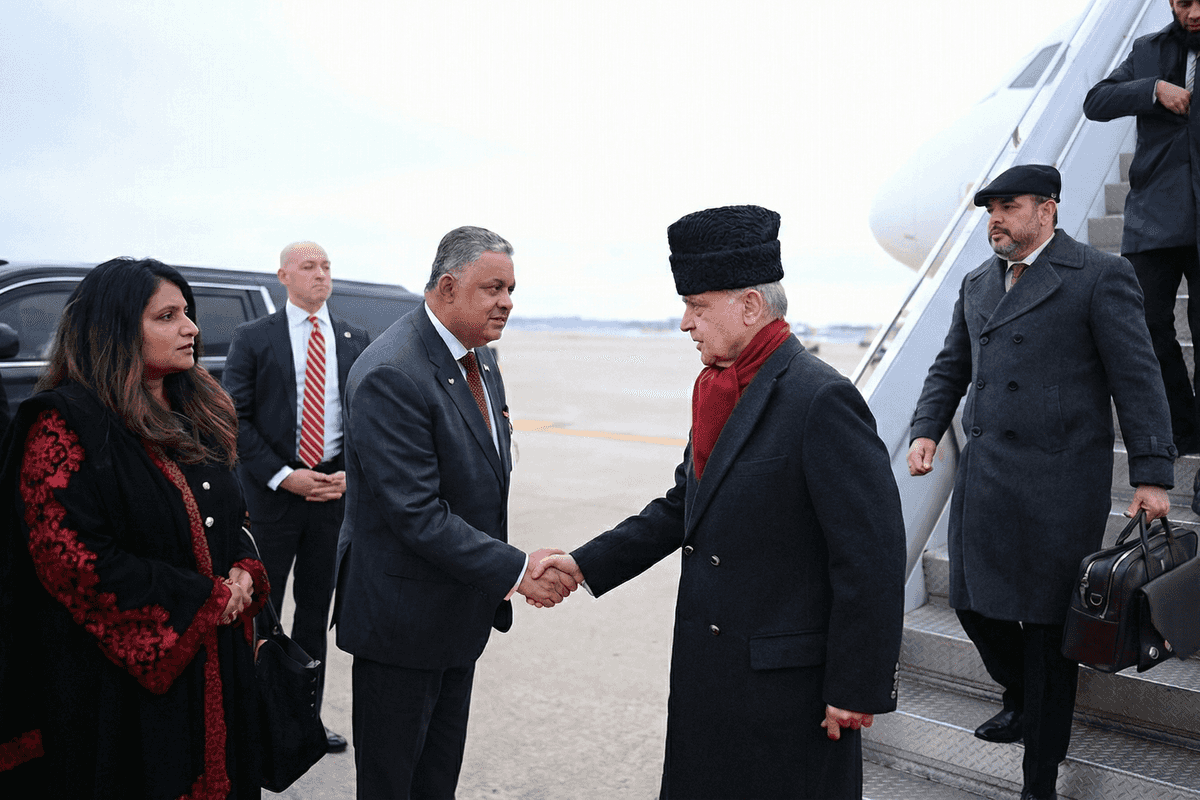 Pakistan PM arrives in Washington for inaugural Board of Peace session