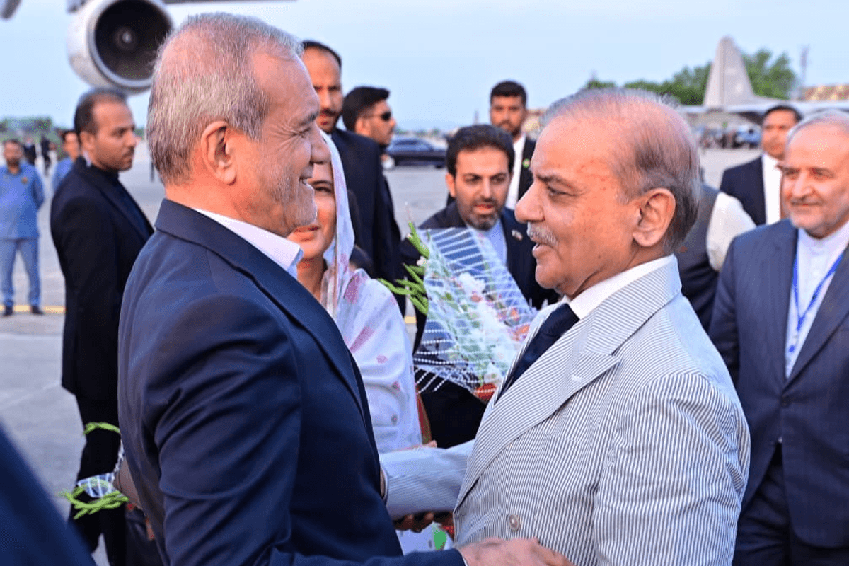 Iranian president lands in Pakistan with eye on trade, regional stability