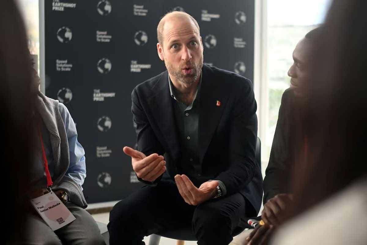 UK's Prince William arrives in South Africa for climate-focused trip