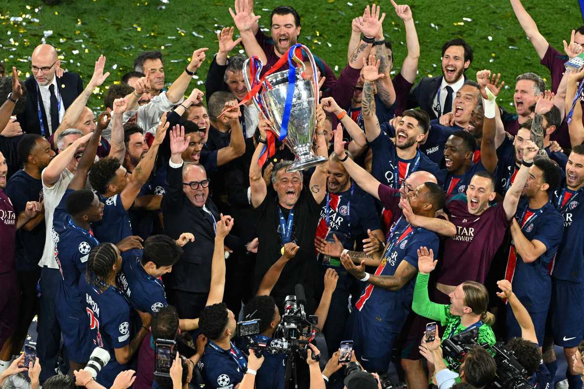 Doue dazzles as PSG humble Inter 5-0 to win first European Cup