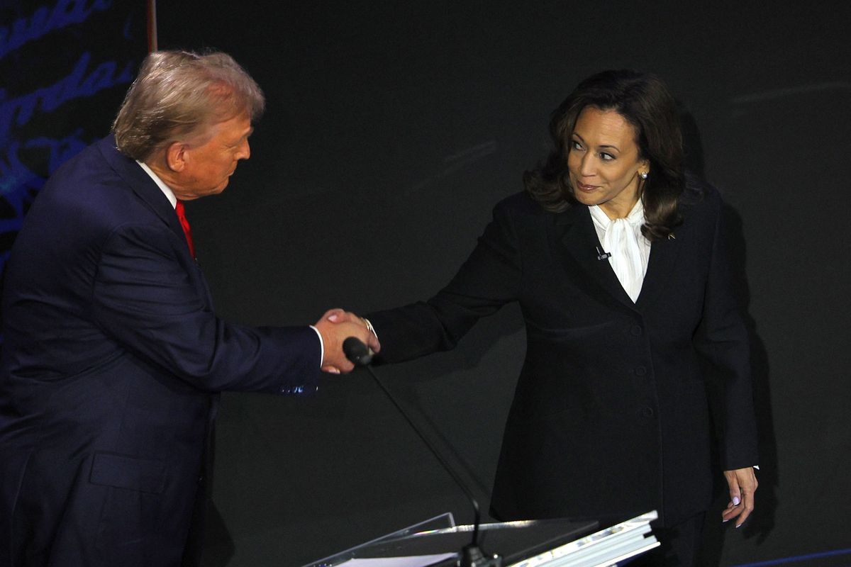 Harris holds steady, marginal 45%-42% lead over Trump, poll finds