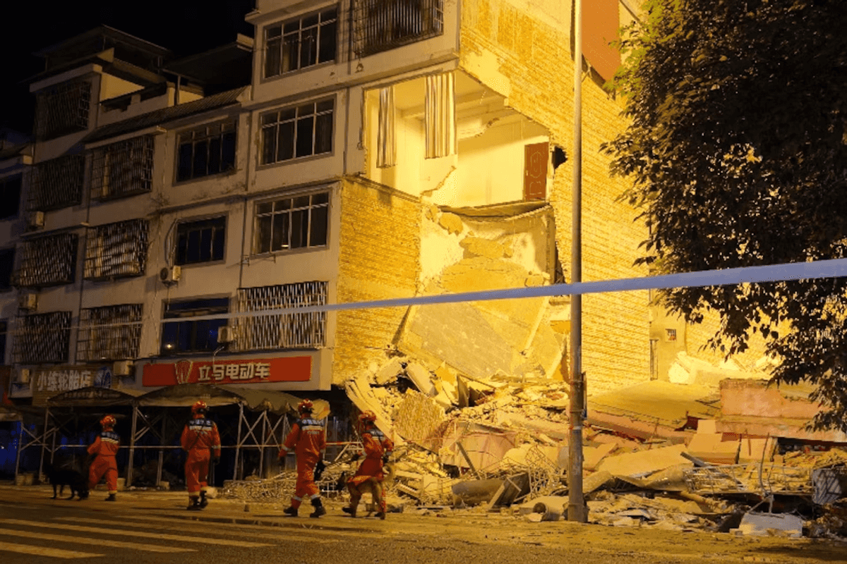 5.2-magnitude earthquake kills two in south China's Guangxi region