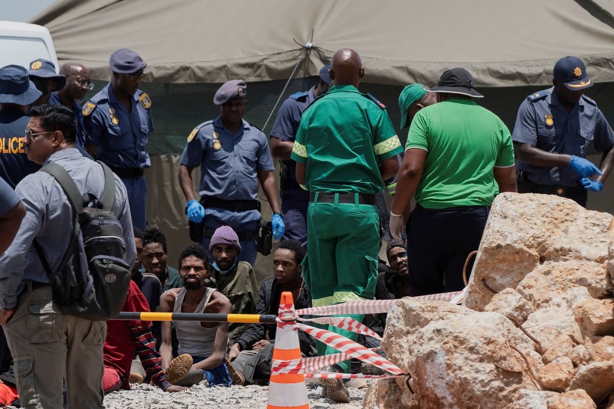 60 bodies retrieved from closed South African gold mine