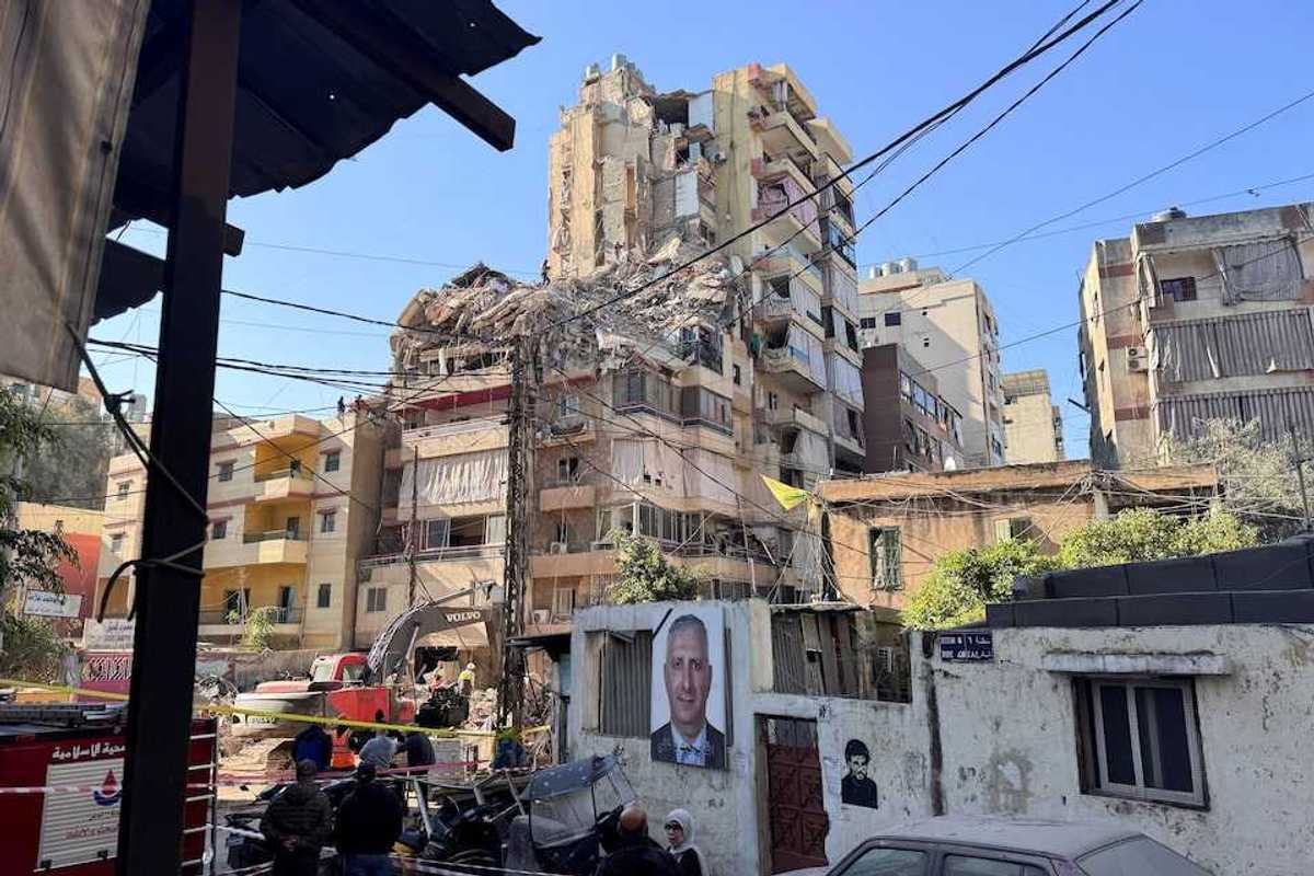 Israel strikes southern Lebanon and Beirut suburbs despite ceasefire