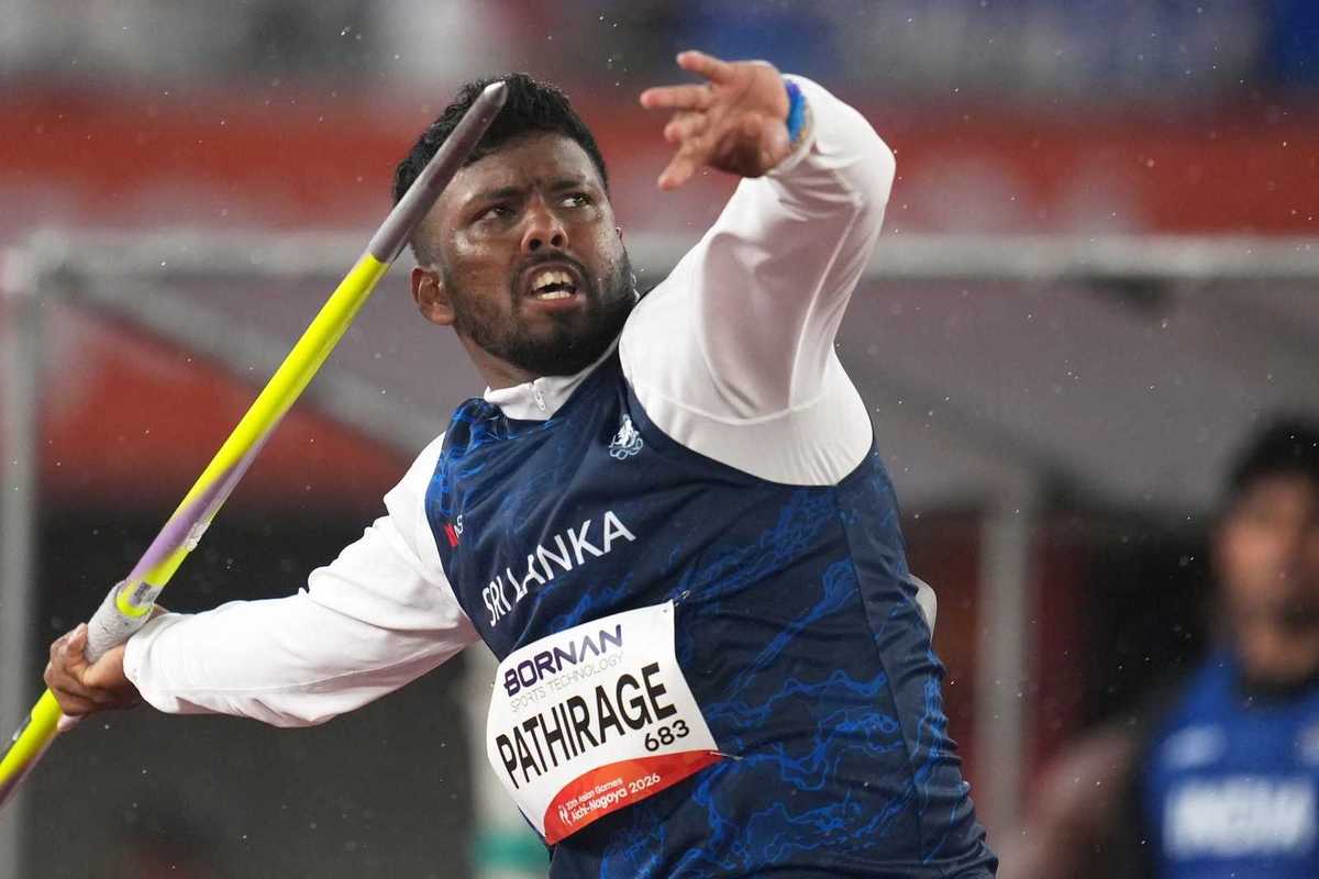 Rumesh Tharanga wins Asian Games gold as Arshad Nadeem finishes fourth