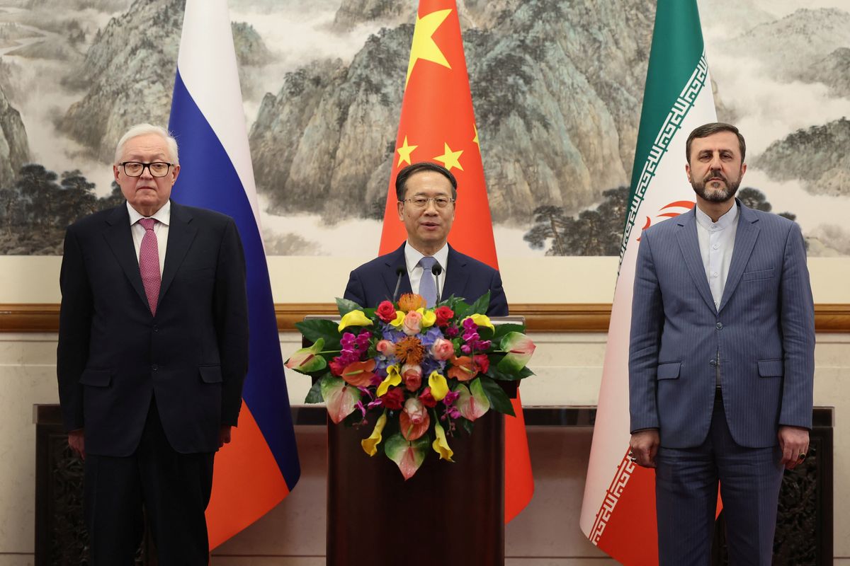 China urges end to illegal sanctions as it hosts Iran nuclear talks