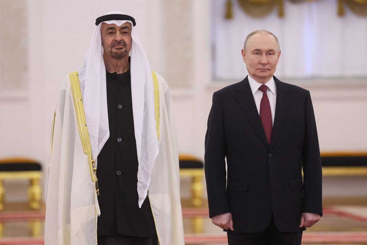 Putin, UAE president discuss Iran war, call for swift end to fighting