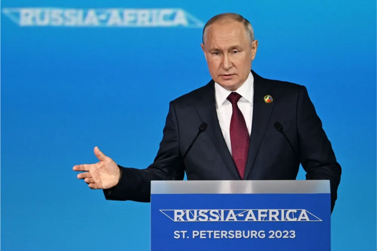 Putin promises Africa 'total support' in anti-West pitch to continent