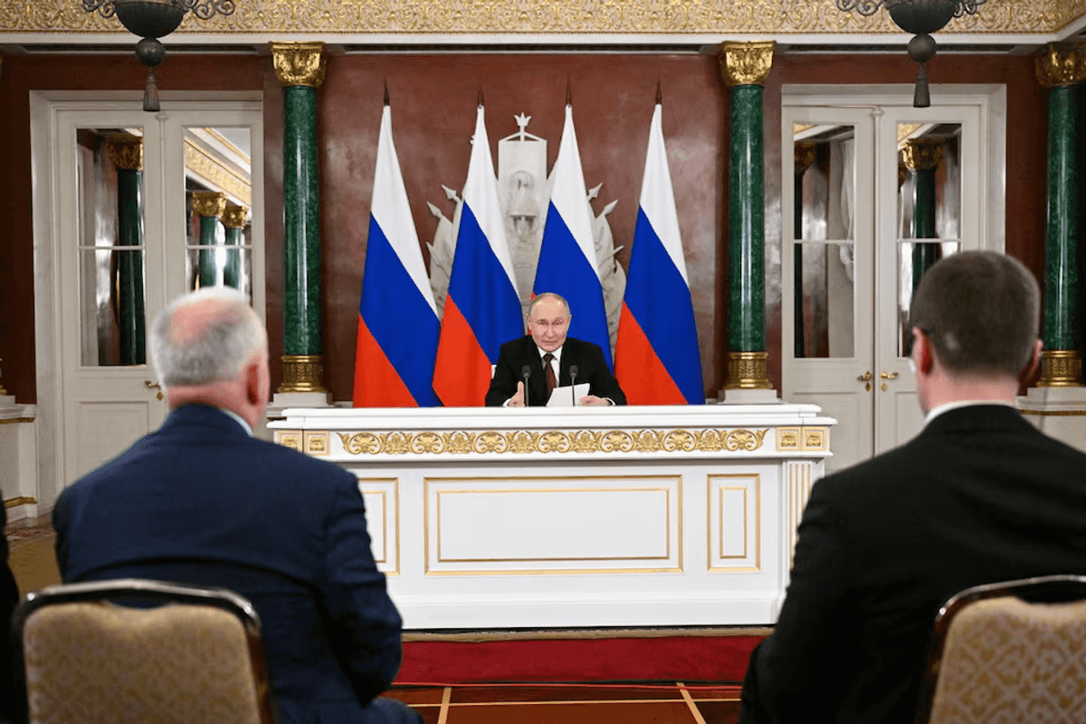 Putin proposes direct peace talks with Ukraine after three years of war