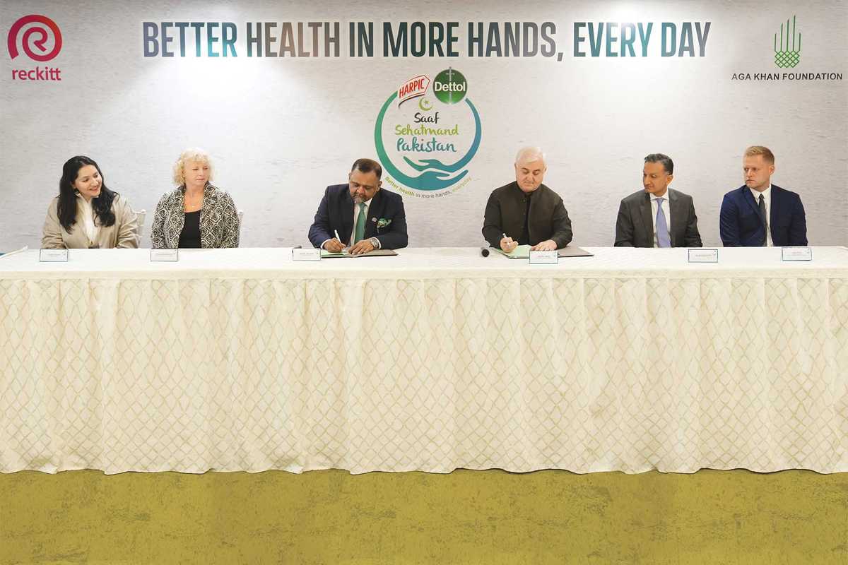 Putting Better Health in More Hands: Reckitt Pakistan Unveils Saaf Sehatmand Pakistan in Partnership with Aga Khan Foundation