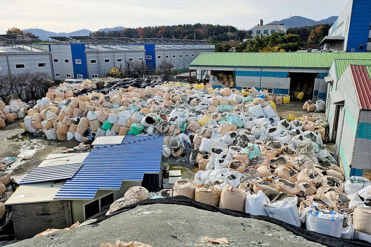 South Korea's mountain of plastic waste shows limits of recycling