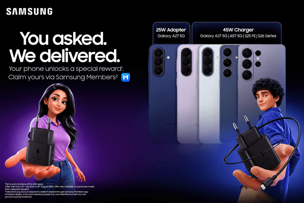 You asked, they delivered! Buy a selected Galaxy Phone and get your Free Charger via Samsung Members App