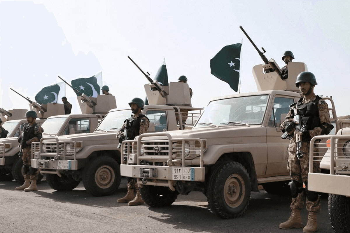 Pakistan military unit arrives at Saudi air base under joint defense pact