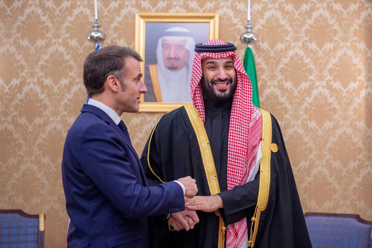 Macron hosts Saudi's MBS for visit ranging from esports to Mideast talks