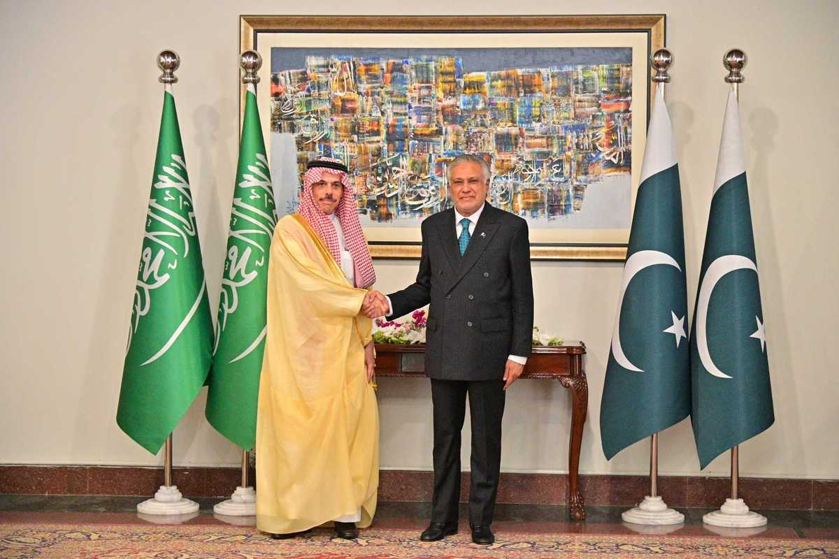 Saudi foreign minister arrives in Islamabad amid Middle East tensions