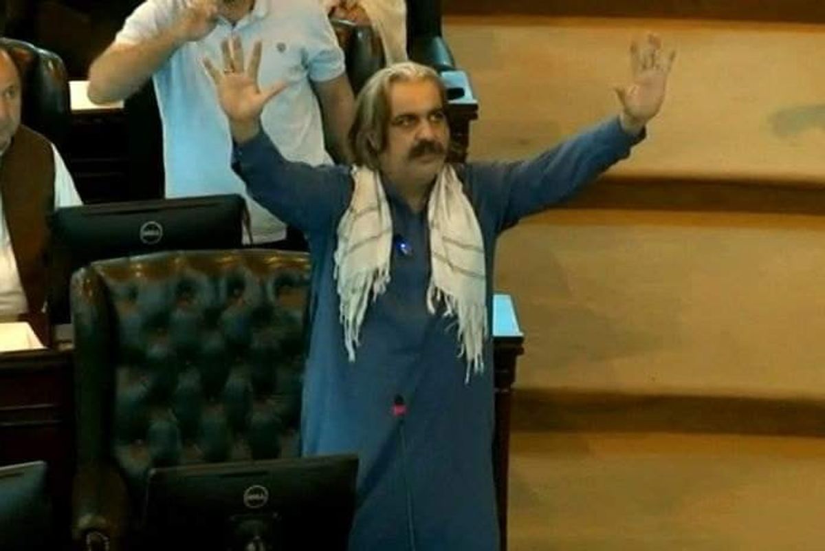 Imran Khan's key aide Ali Amin Gandapur mysteriously reappears in assembly session