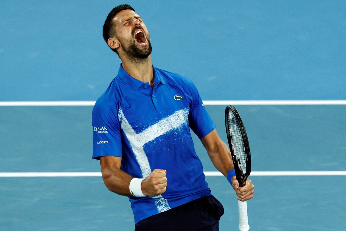 Fired-up Djokovic sends Melbourne warning, Osaka bows out injured