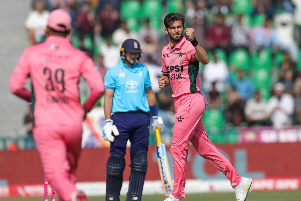Shaheen Afridi takes four as Pakistan bowl out England for 241 in Lahore
