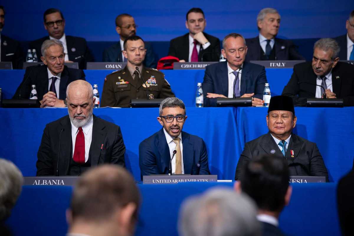 UAE announces additional $1.2B for Gaza support at Board of Peace meeting in Washington