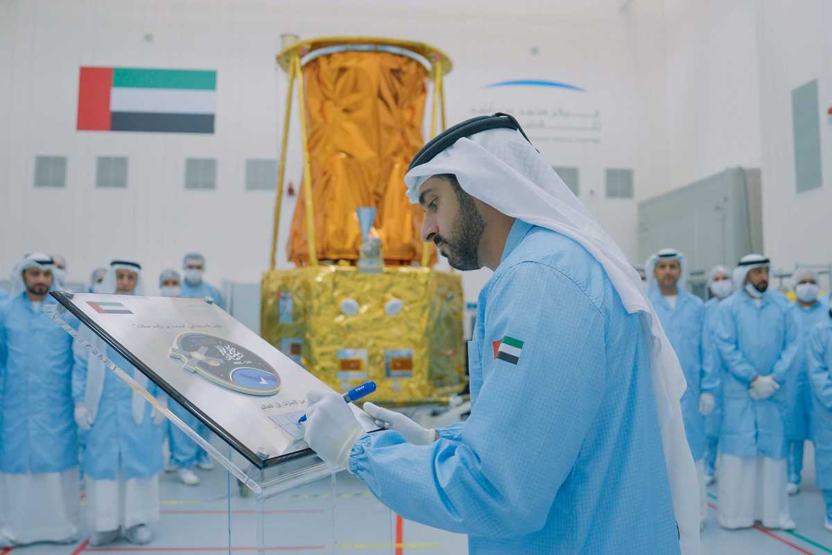 UAE’s MBZ-SAT ready for liftoff from US airbase Tuesday night
