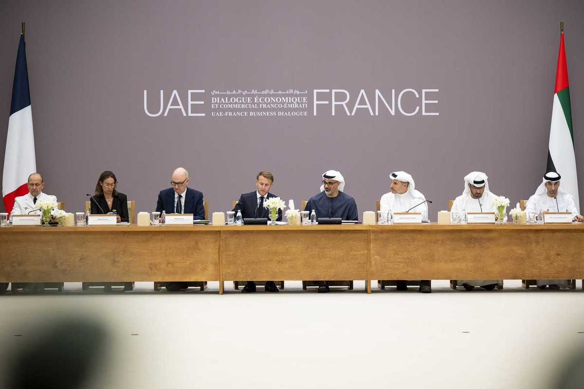UAE-France Business Dialogue: Abu Dhabi Crown Prince, Macron attend as firms sign AI, energy deals
