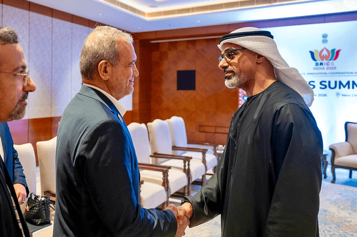 Iran president says Tehran and UAE want to 'turn the page' on war