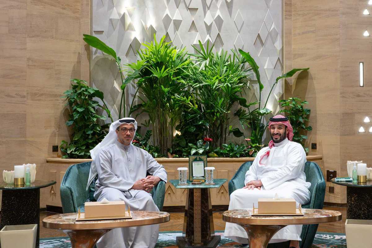 UAE vice president meets Saudi Crown Prince in first Riyadh visit since rift