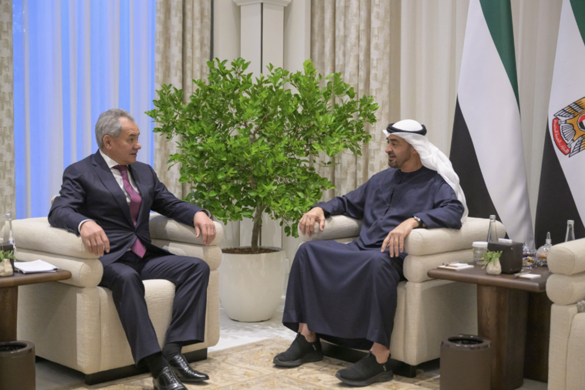 UAE president receives Russian security council secretary